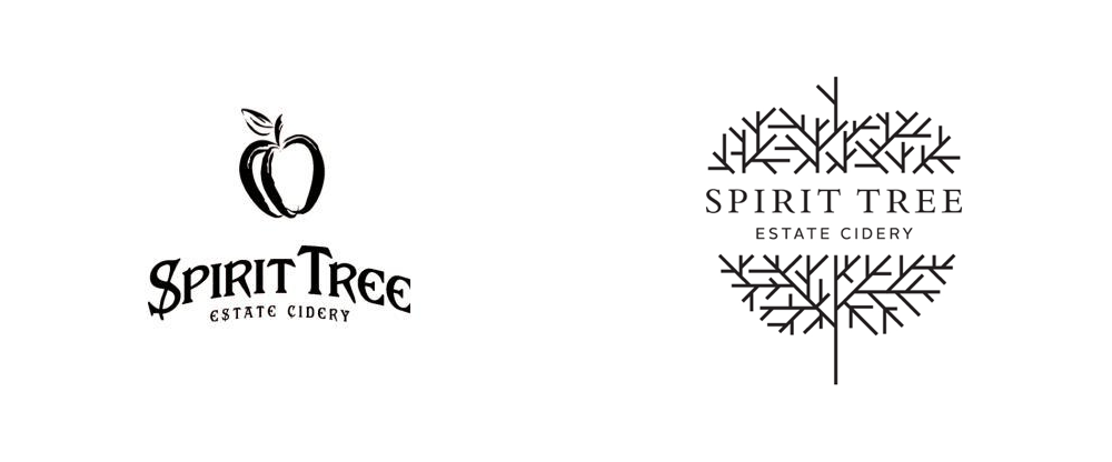 New Logo and Packaging for Spirit Tree Cidery by Taxi