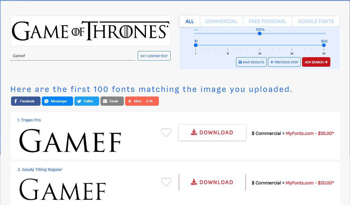 The Right Fonts are Coming with WhatFontIs.com