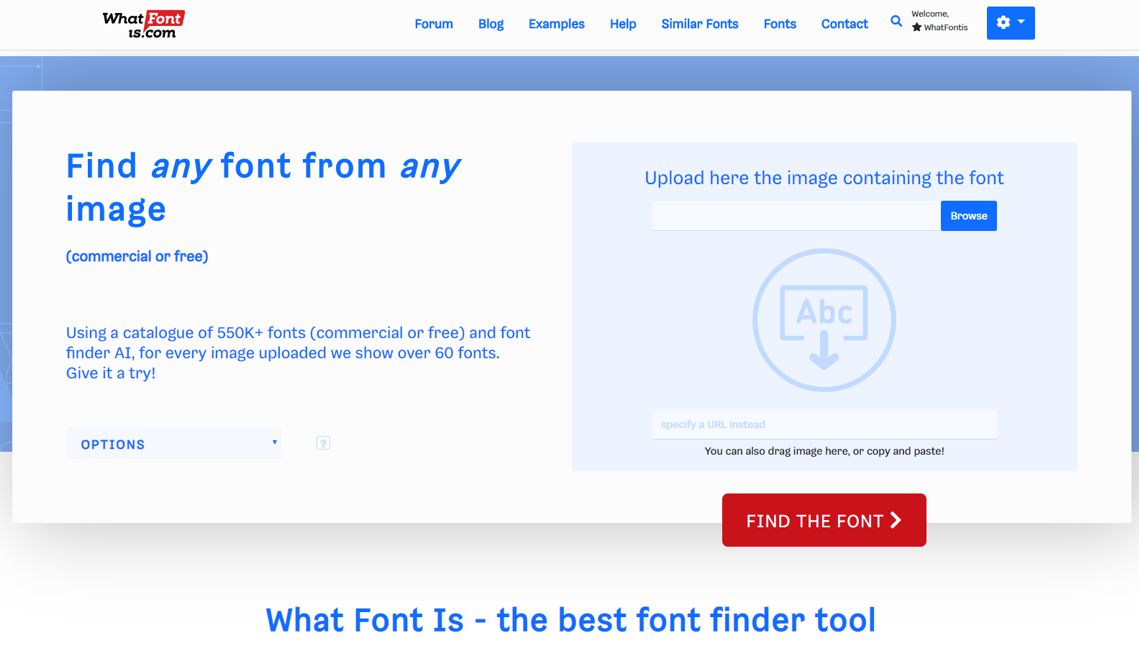The Right Fonts are Coming with WhatFontIs.com