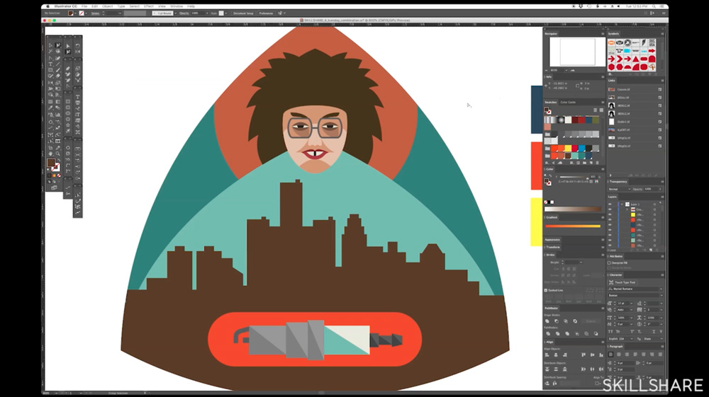 Illustration with Draplin: Iterating with Shape, Style, and Color