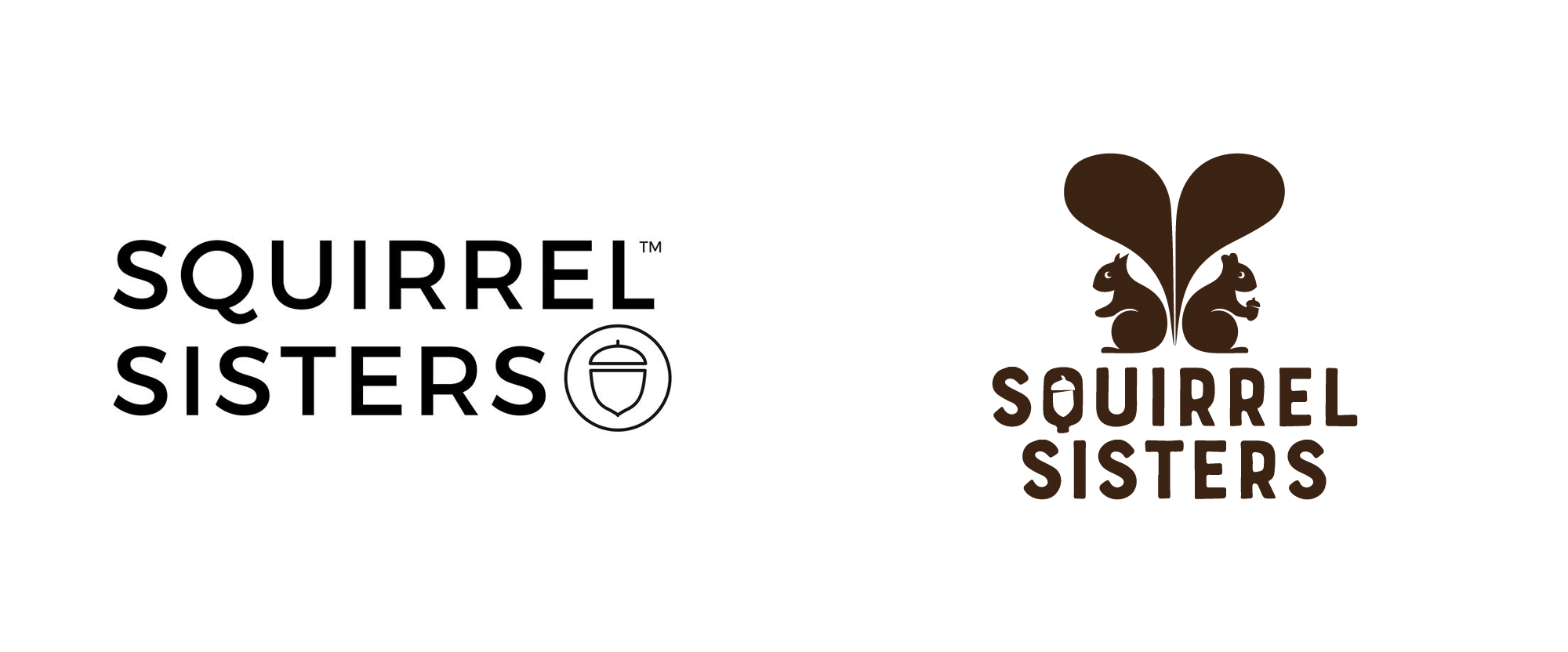 New Logo and Packaging for Squirrel Sisters by Design Bridge