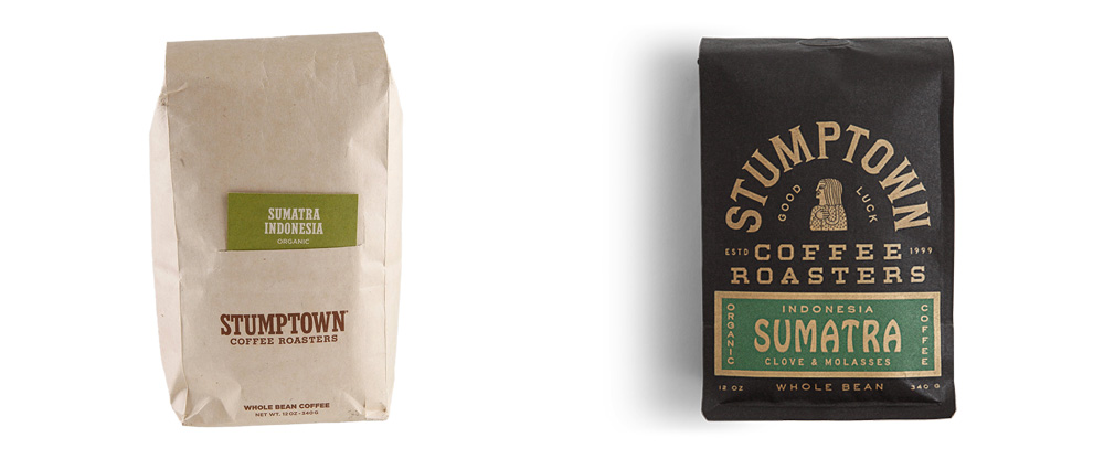 New Packaging for Stumptown Coffee Roasters by LAND