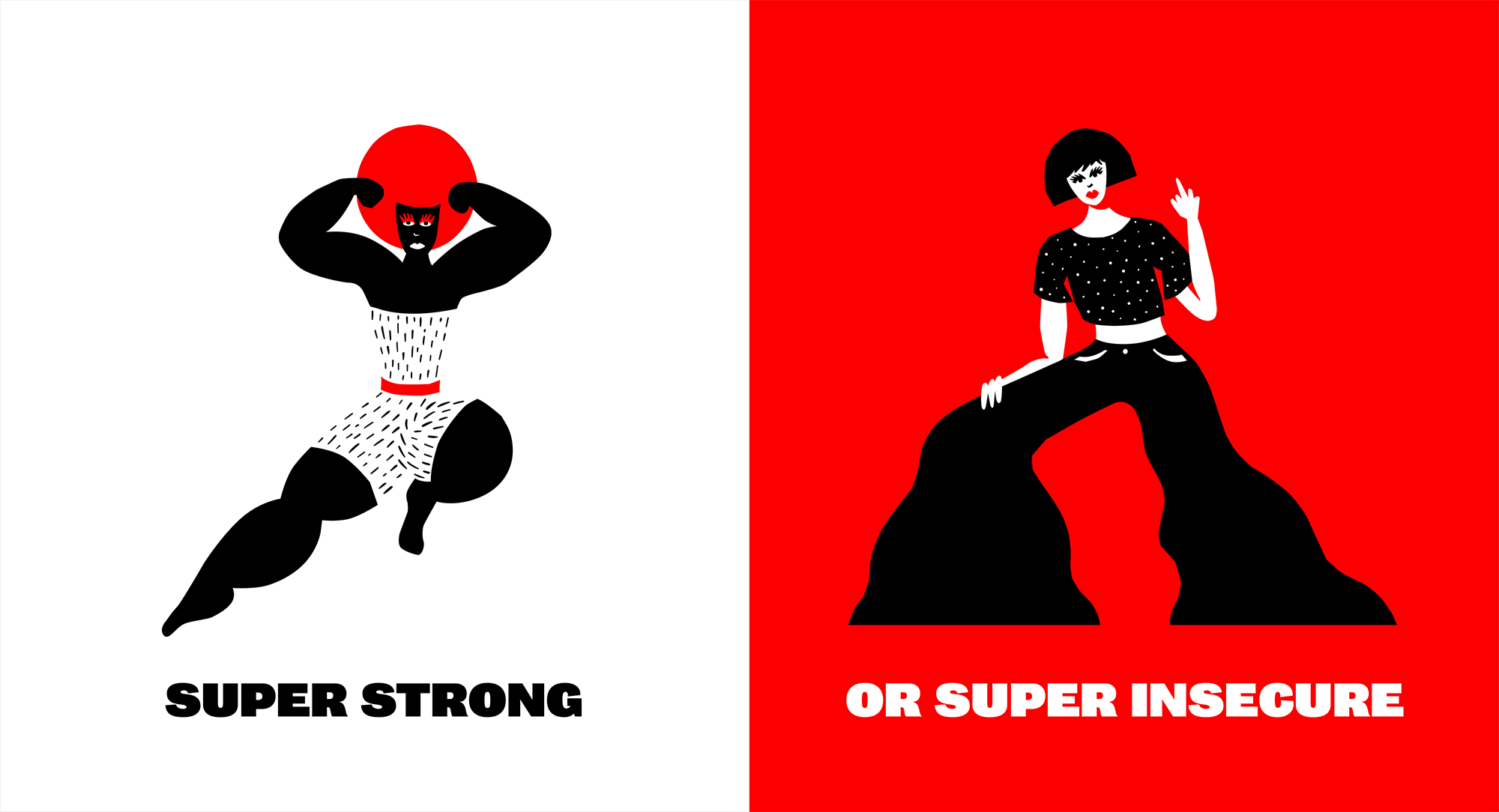 New Logo and Identity for SuperShe by &Walsh