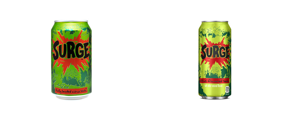 Somewhat New Packaging for Surge done In-house