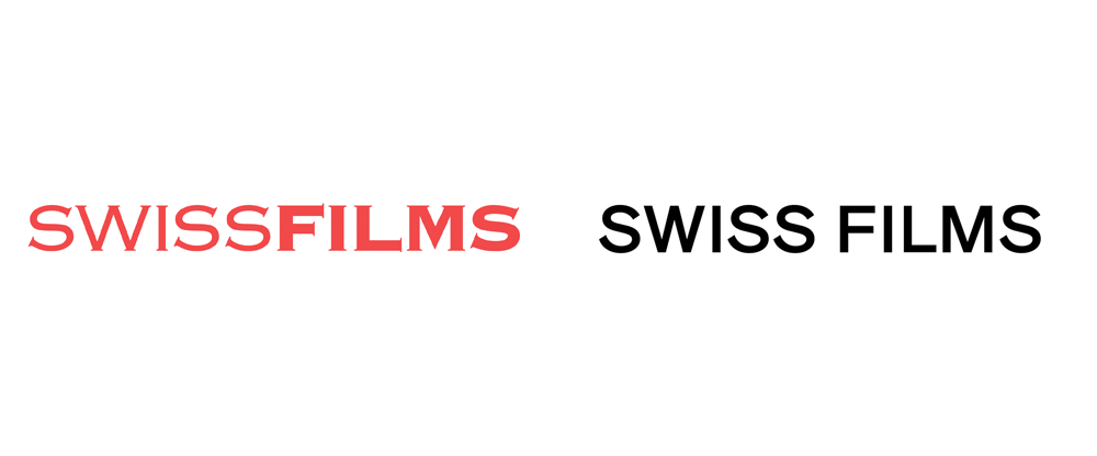 New Logo and Identity for SWISS FILMS by Studio NOI