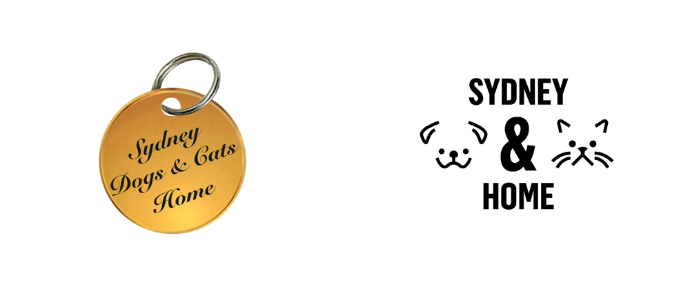 New Logo and Identity for Sydney Dogs & Cats Home by For the People