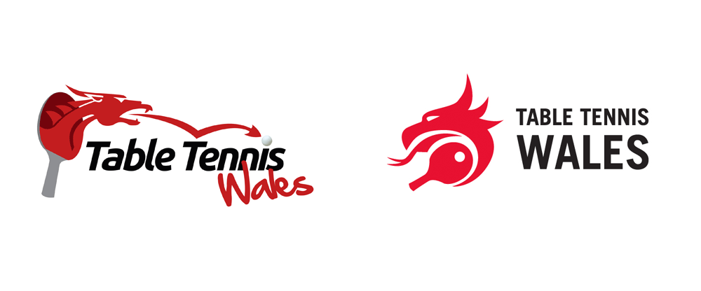 New Logo and Identity for Table Tennis Wales by Grafico