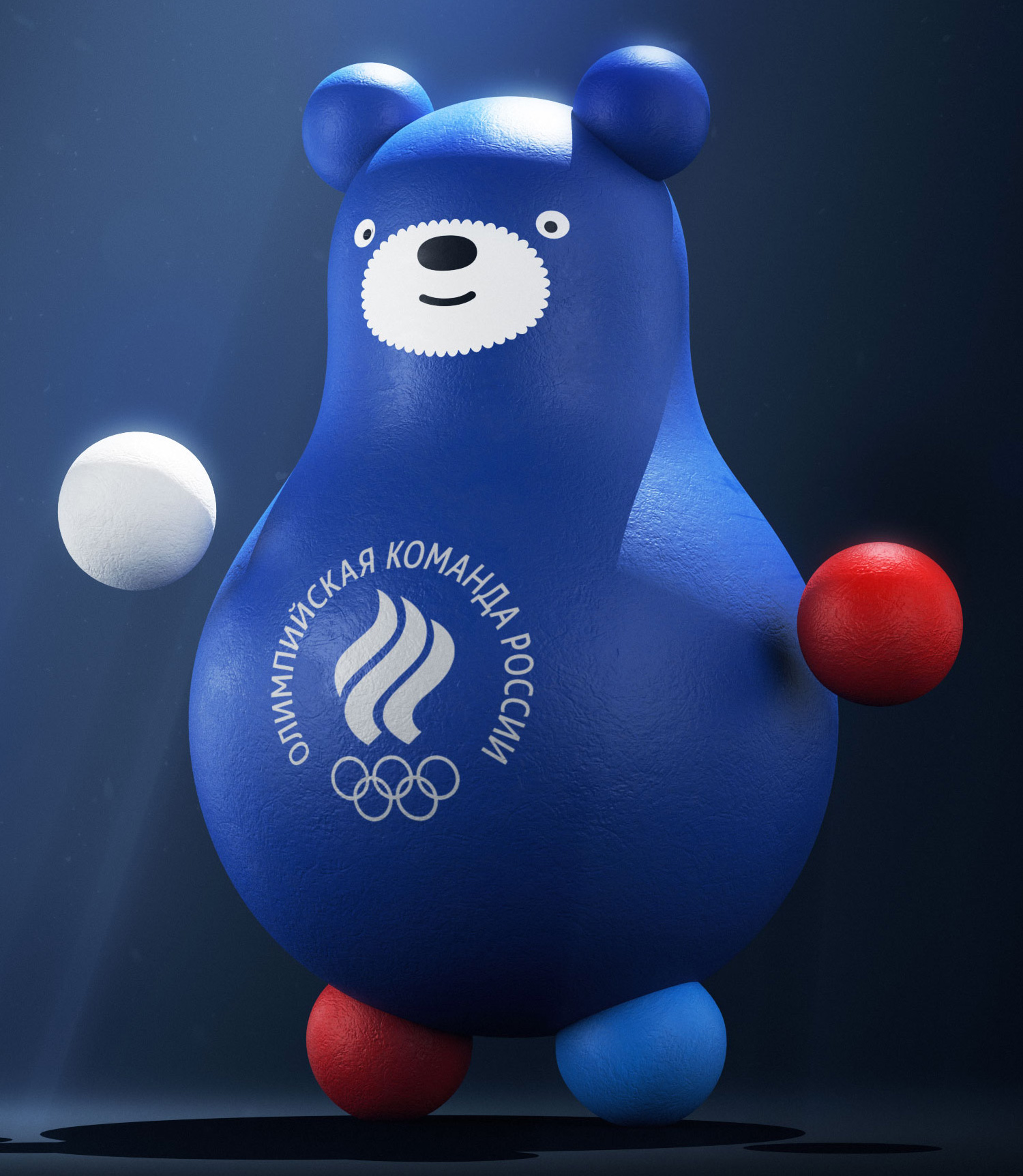New Mascots for Team Russia by Art. Lebedev Studio