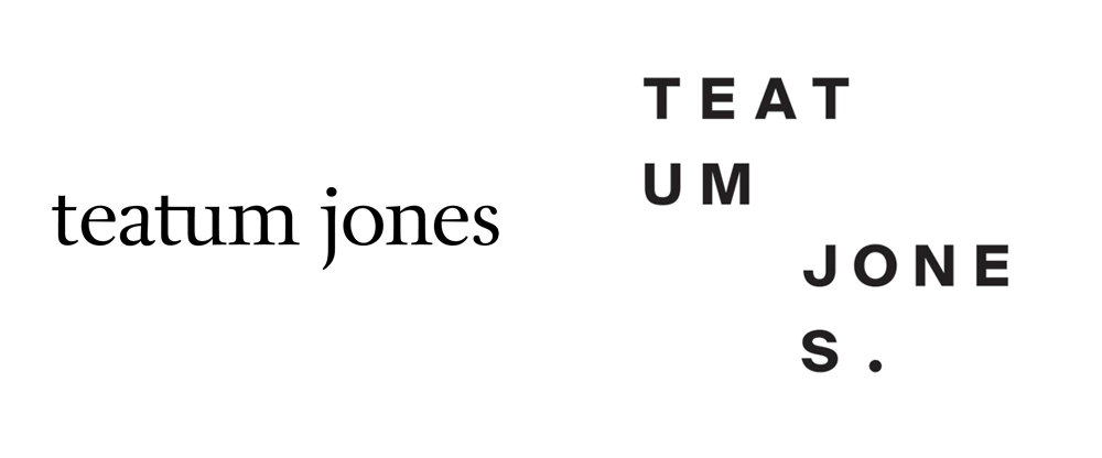 New Logo for Teatum Jones by Peter and Paul