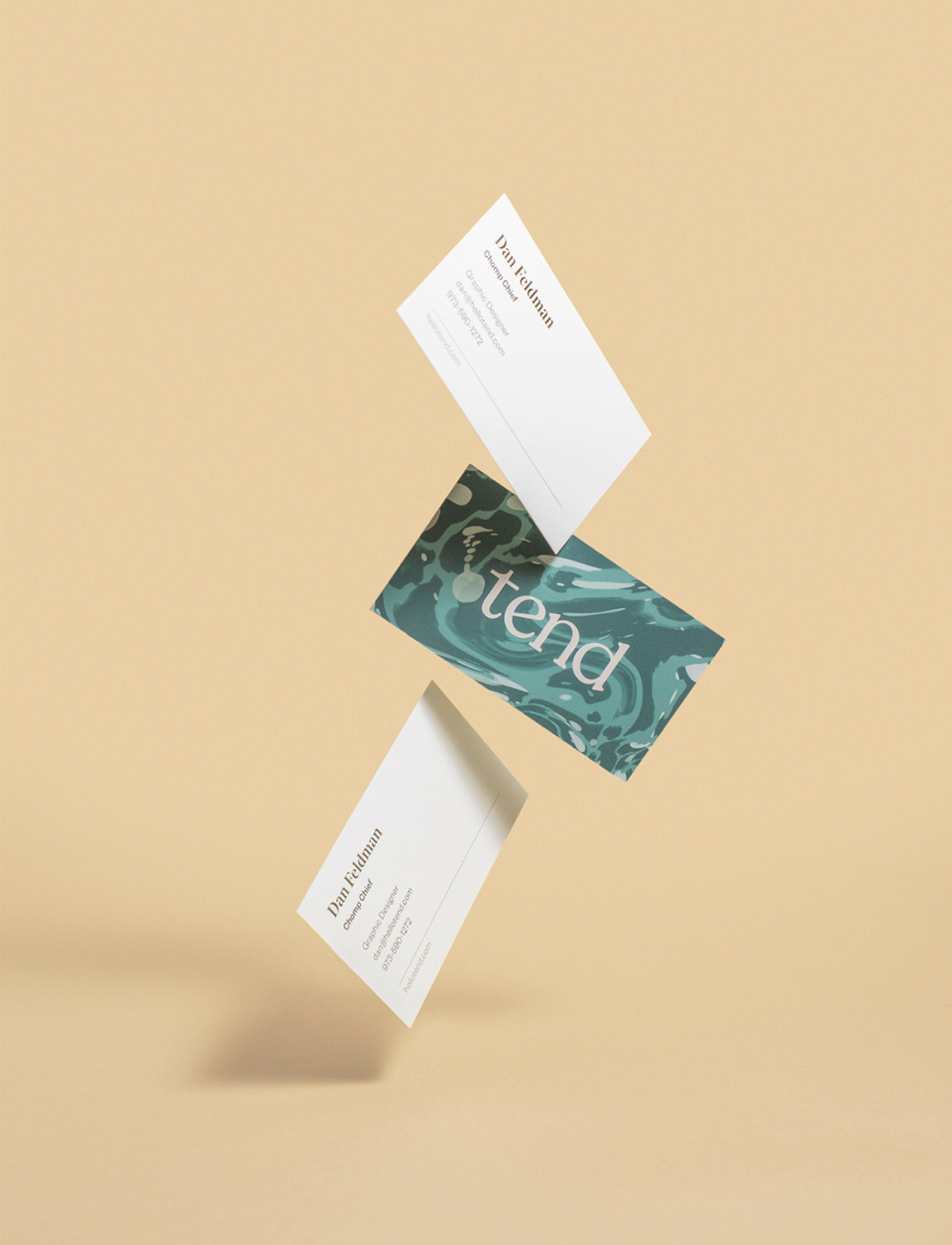 New Logo and Identity for Tend by Mythology