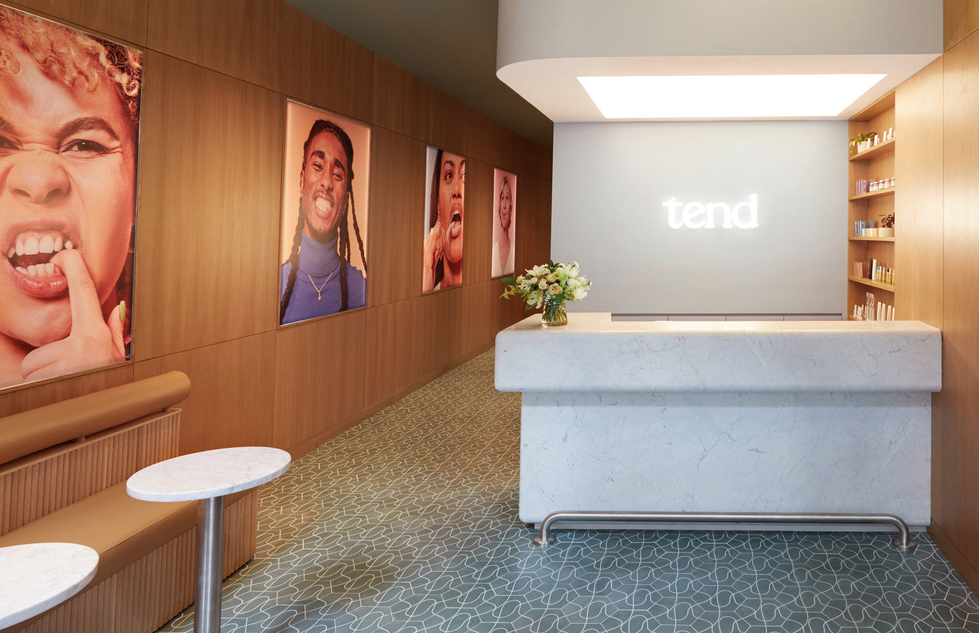 New Logo and Identity for Tend by Mythology