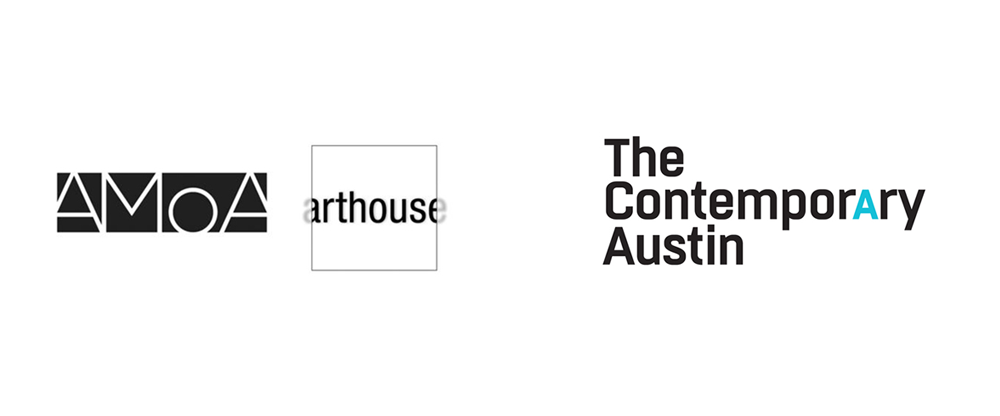New Logo for The Contemporary Austin by Pentagram