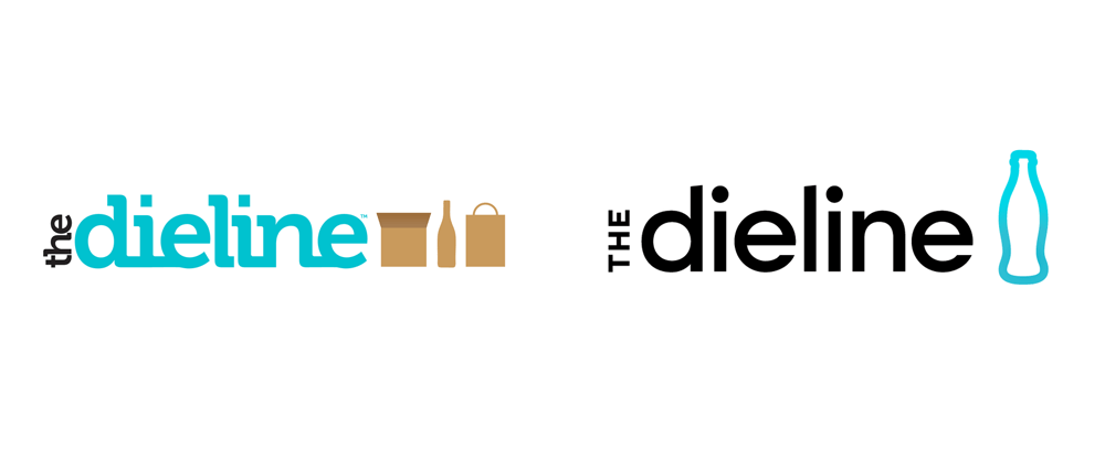 New Logo for The Dieline by Pearlfisher