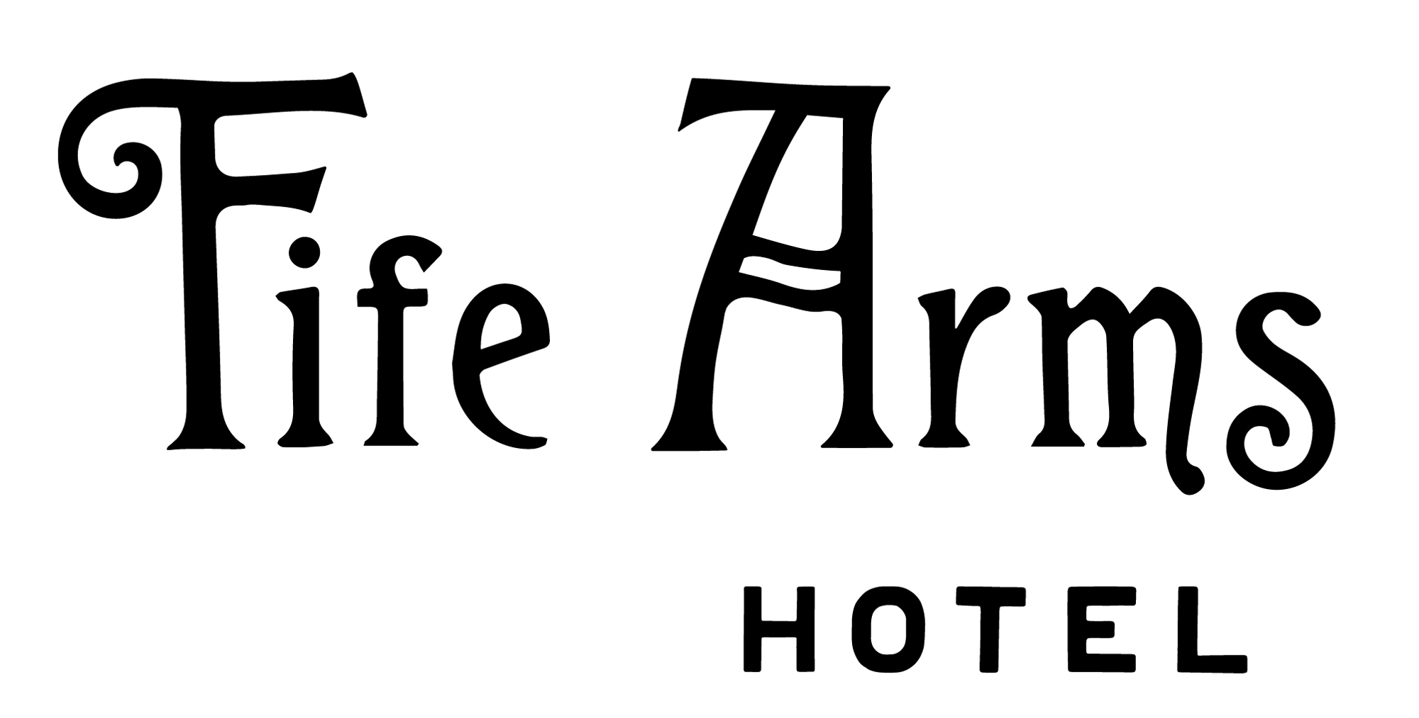 New Logo and Identity for The Fife Arms by Here Design