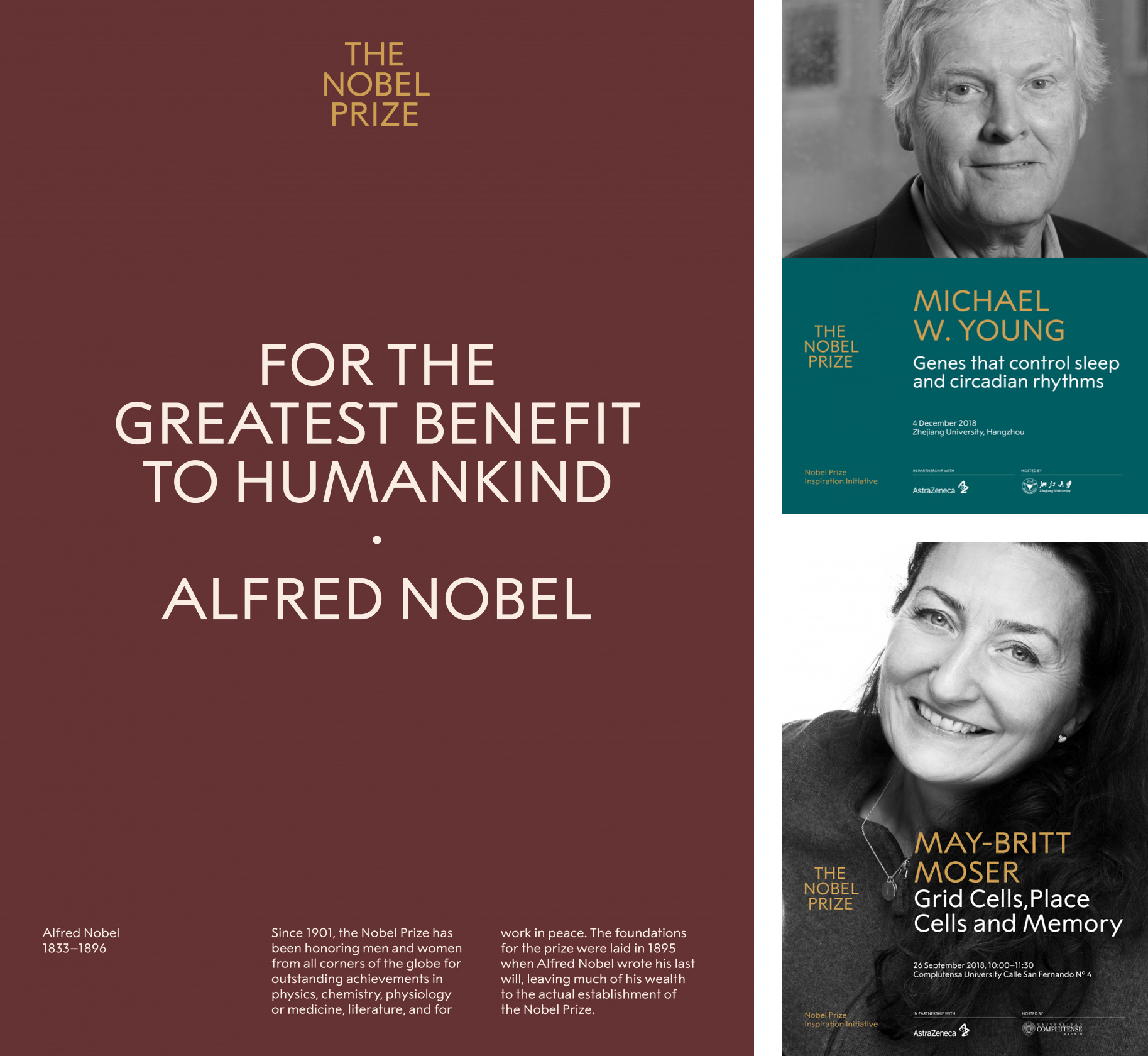 New Logo and Identity for The Nobel Prize by Stockholm Design Lab