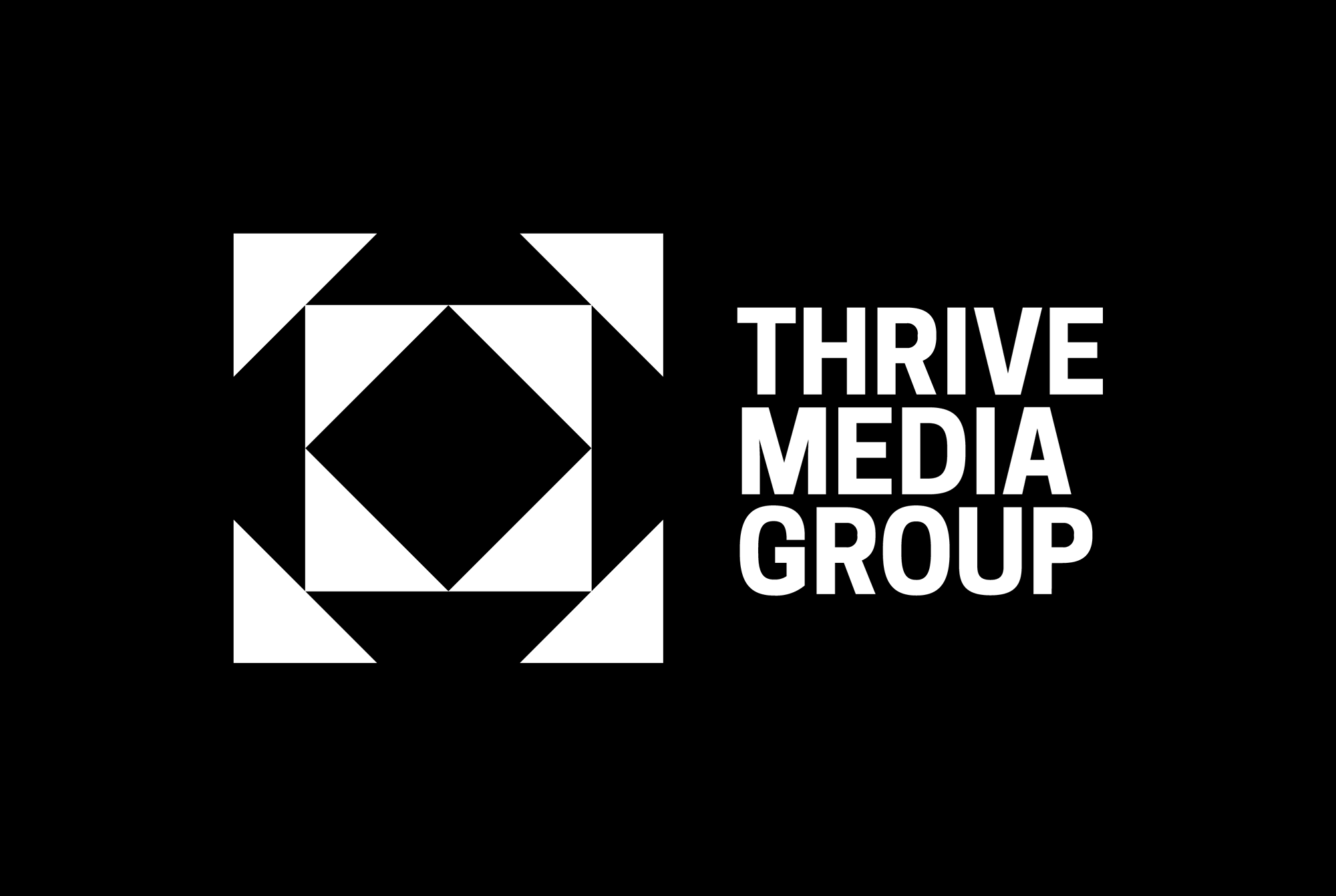 New Logo and Identity for Thrive Media Group by Ahoy