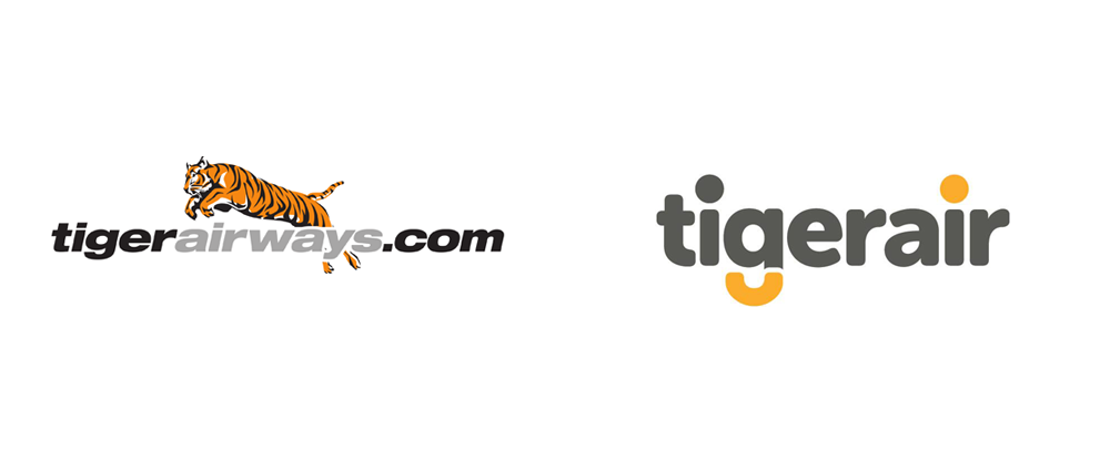 New Logo and Livery for Tigerair by The Secret Little Agency
