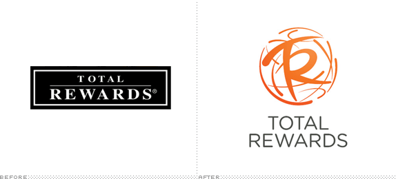 Total Rewards Logo, Before and After