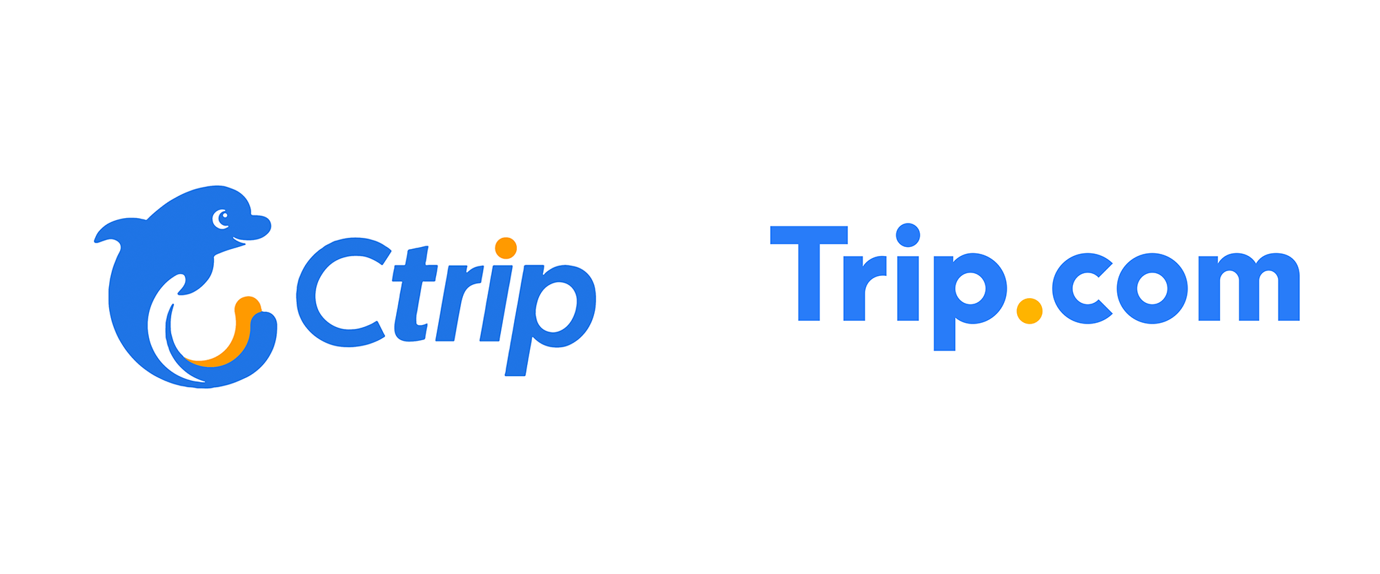 New Logo and Identity for Trip.com done In-house