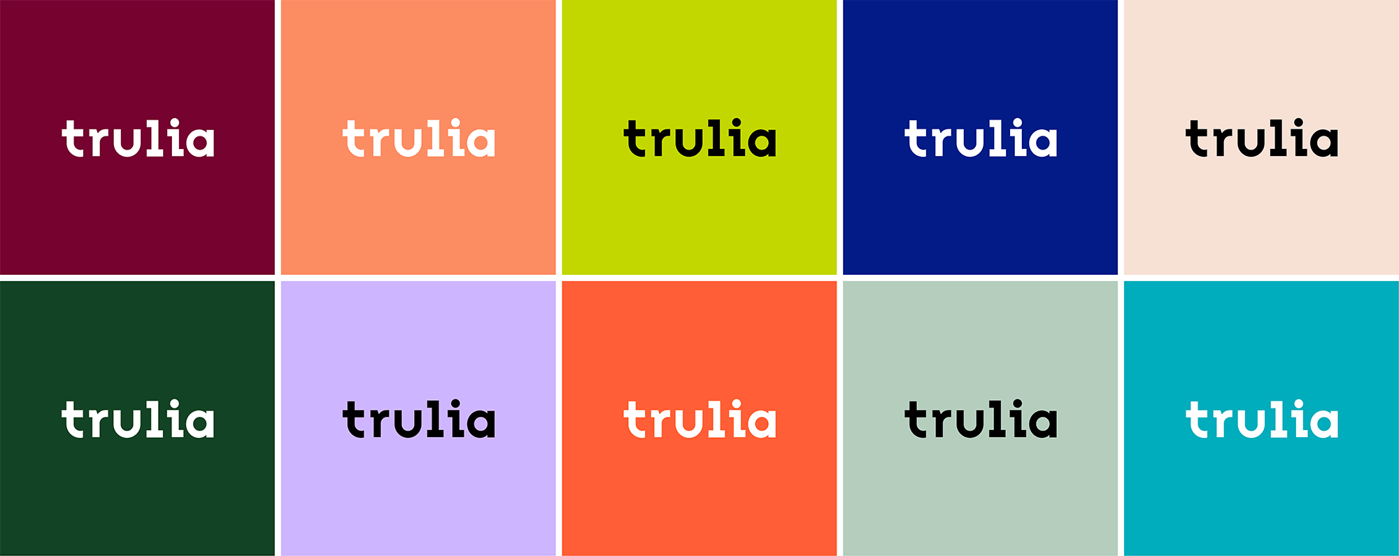 New Logo and Identity for Trulia by Design Studio