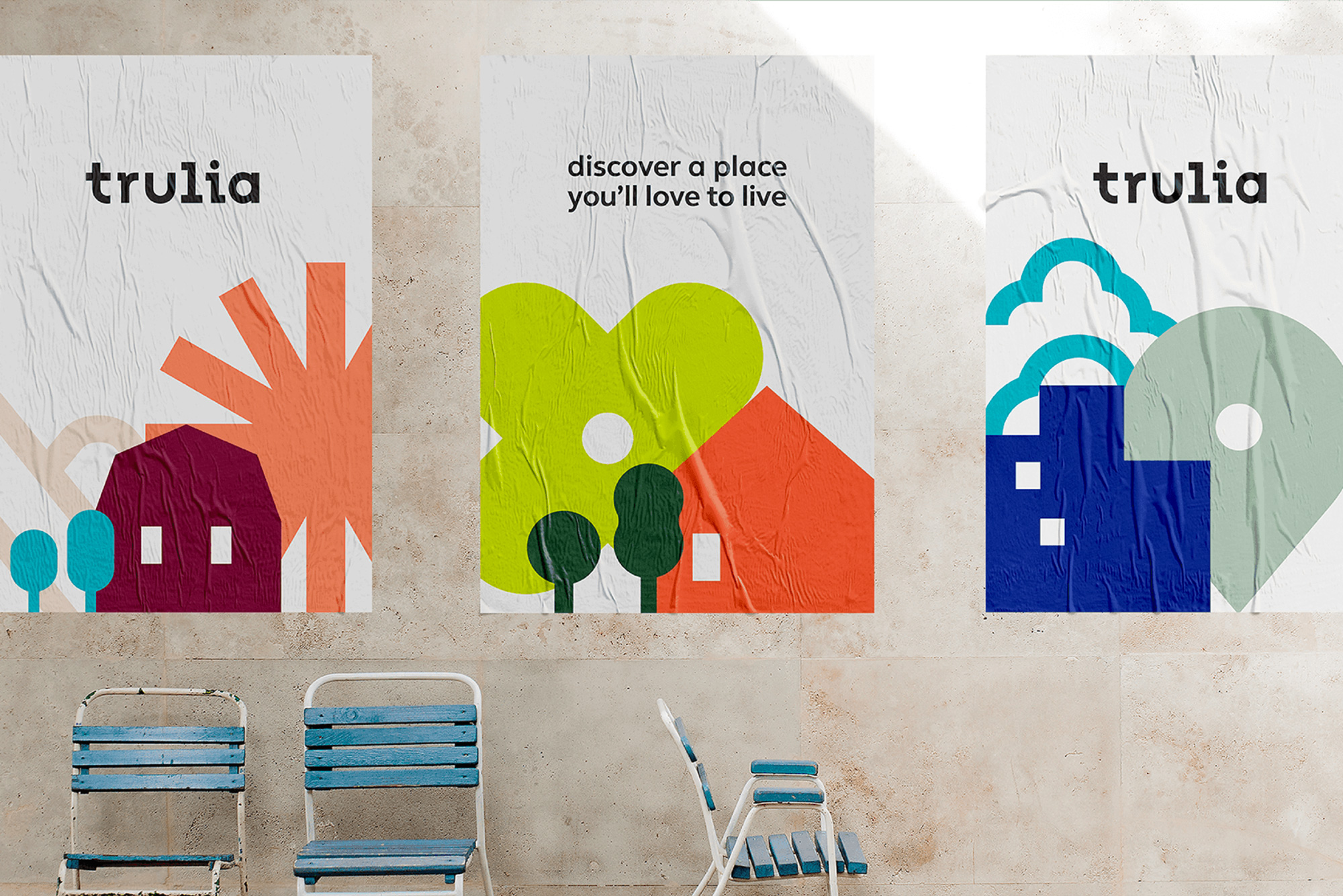 New Logo and Identity for Trulia by Design Studio