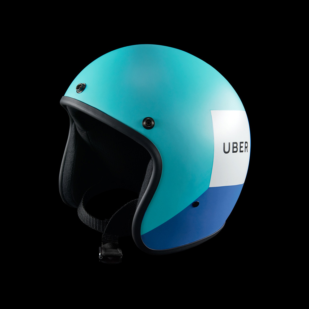 Brand New: New Graphics and Attire for uberMOTO by Rice Creative