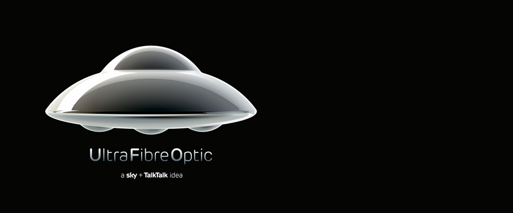 New Logo and Identity for Ultra Fibre Optic by venturethree