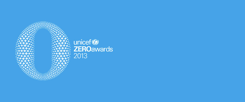 New Logo and Identity for UNICEF ZEROawards by Rice