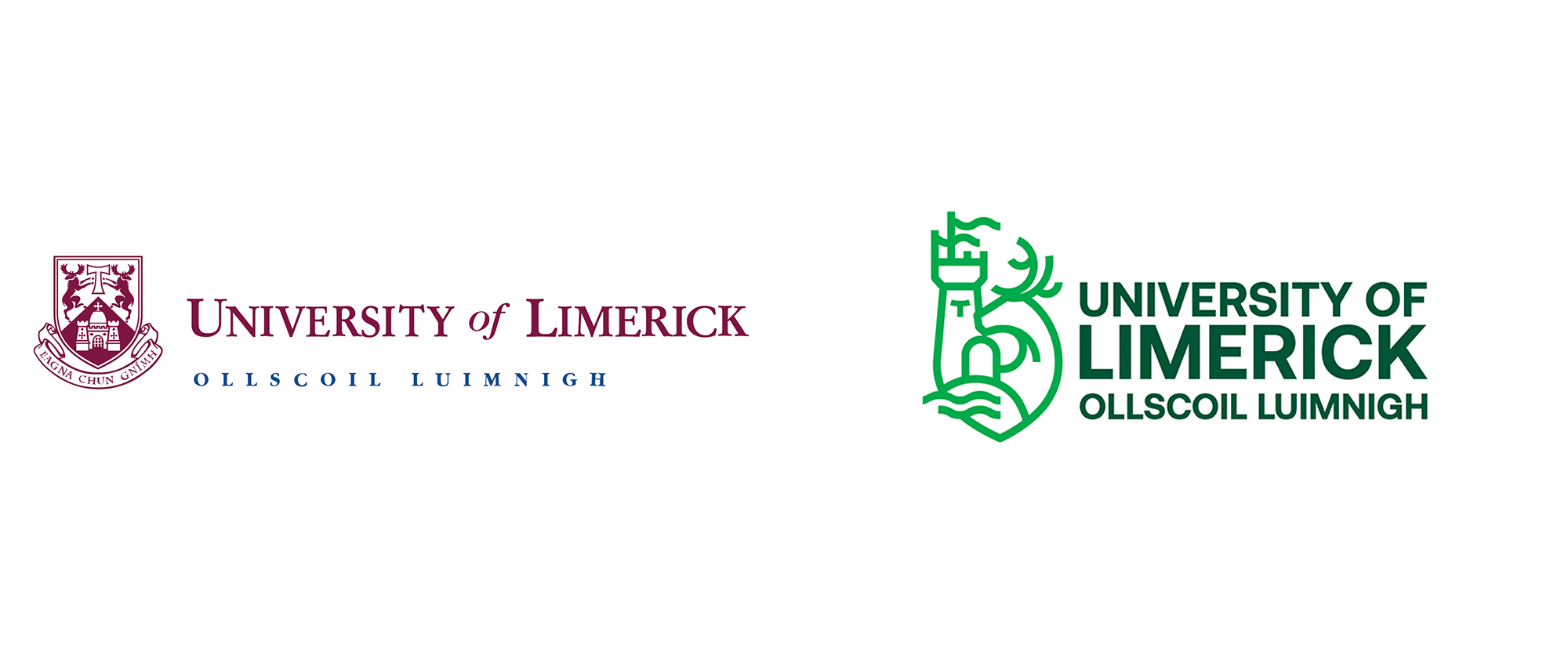 New Logo for University of Limerick by Red Dog Design