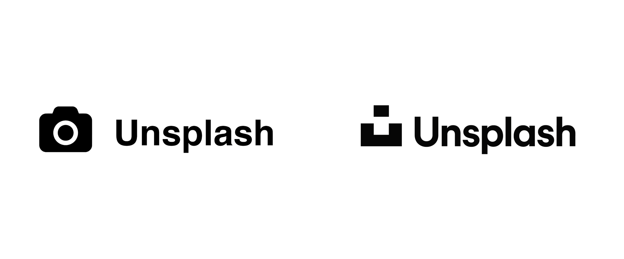 New Logo for Unsplash by Mackey Saturday