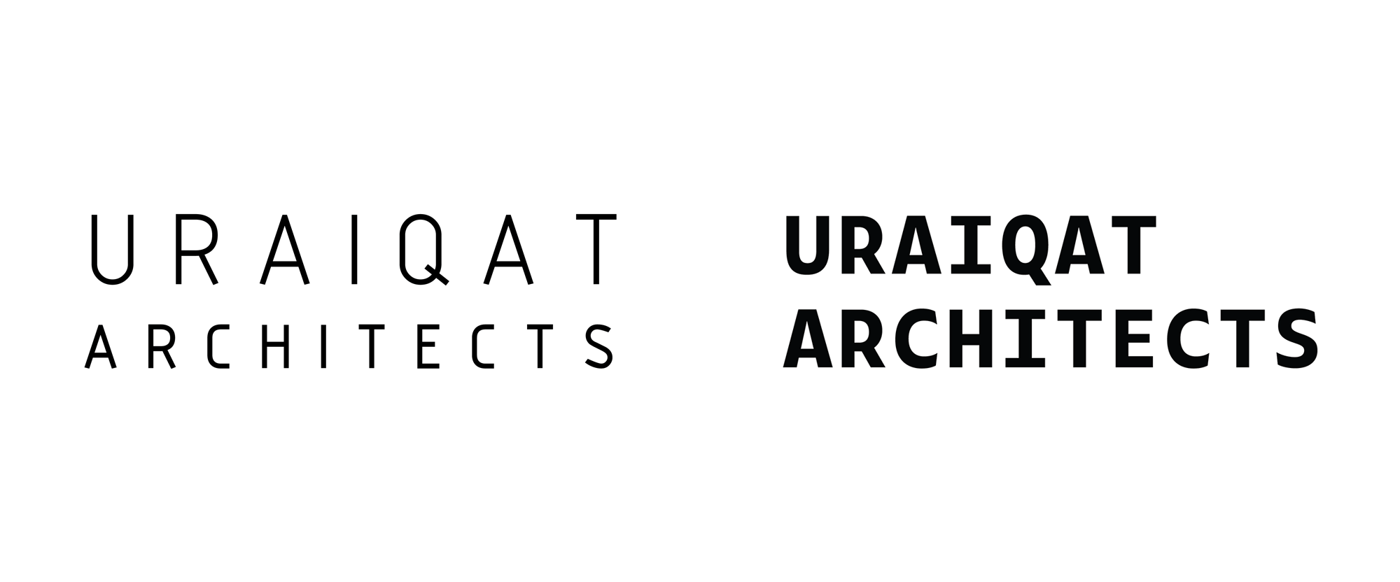 New Logo and Identity for Uraiqat Architects by SYNTAX