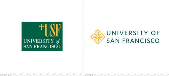 USF Logo, Before and After