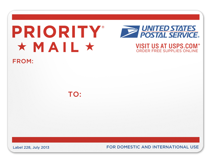 Brand New New Packaging For Usps Priority Mail