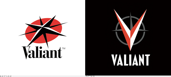 Valliant Logo, Before and After