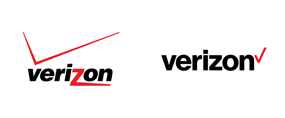 New Logo for Verizon by Pentagram