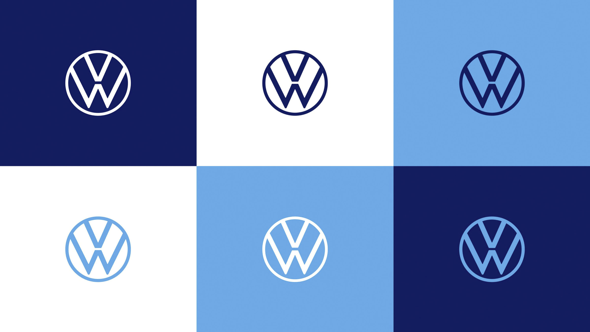 New Logo and Identity for Volkswagen done In-house