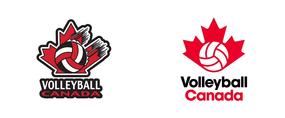 New Logo and Identity for Volleyball Canada by Hulse & Durrell