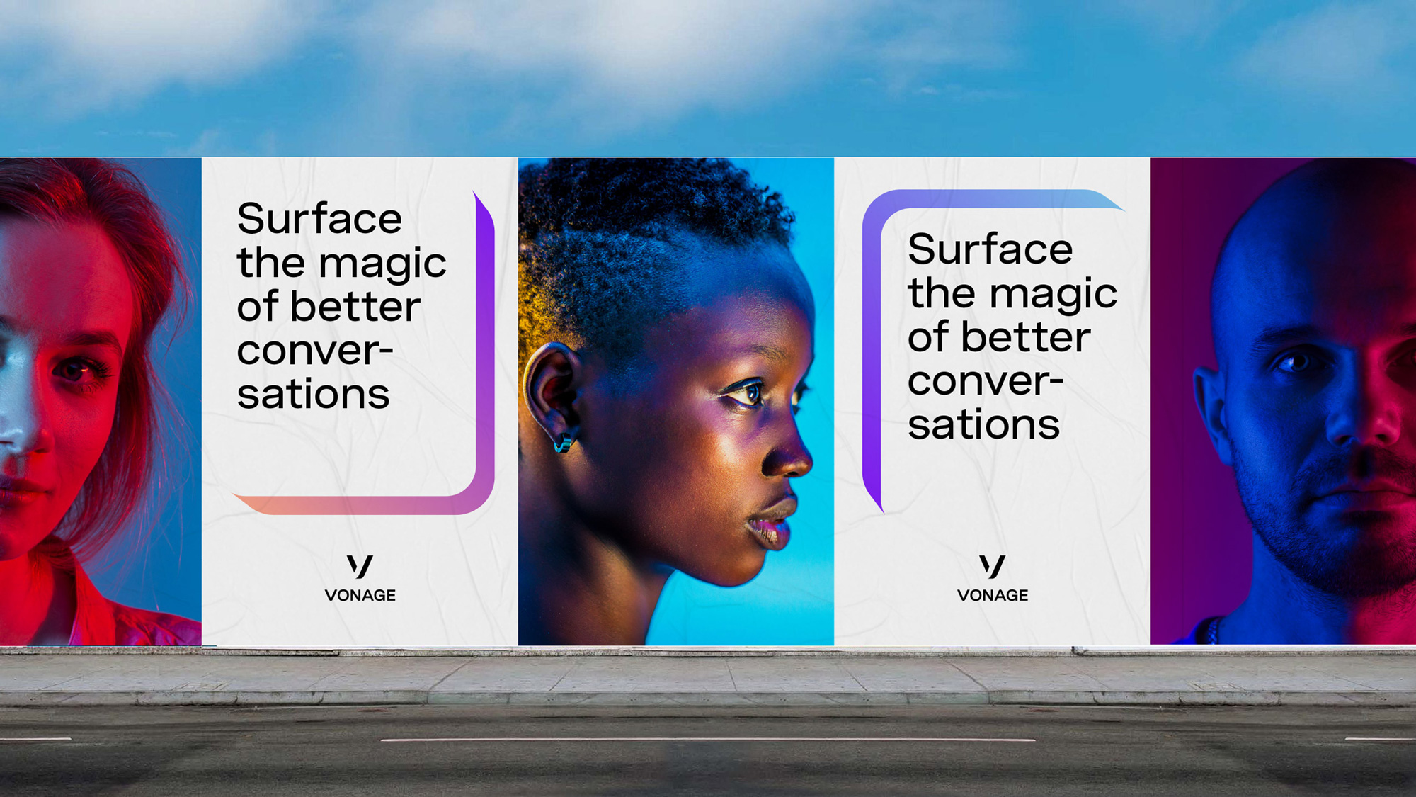 New Logo and Identity for Vonage by Wolff Olins