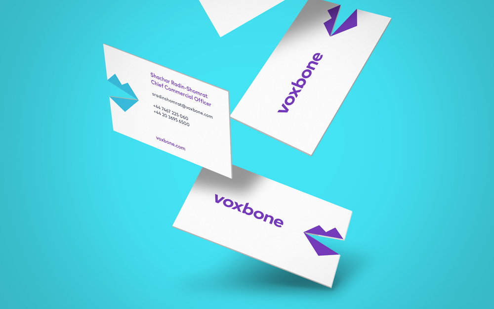 New Logo and Identity for Voxbone by Onwards
