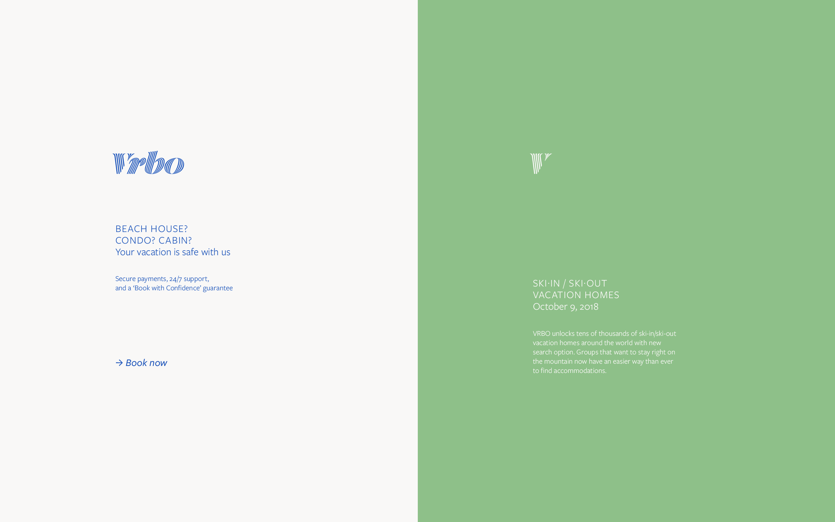 New Logo and Identity for Vrbo by FÖDA