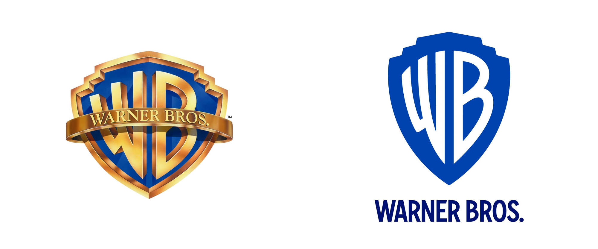 New Logo and Identity for Warner Bros. by Pentagram