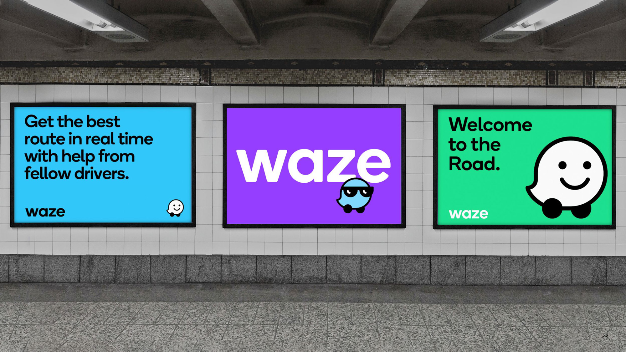 New Logo and Identity for Waze by Pentagram