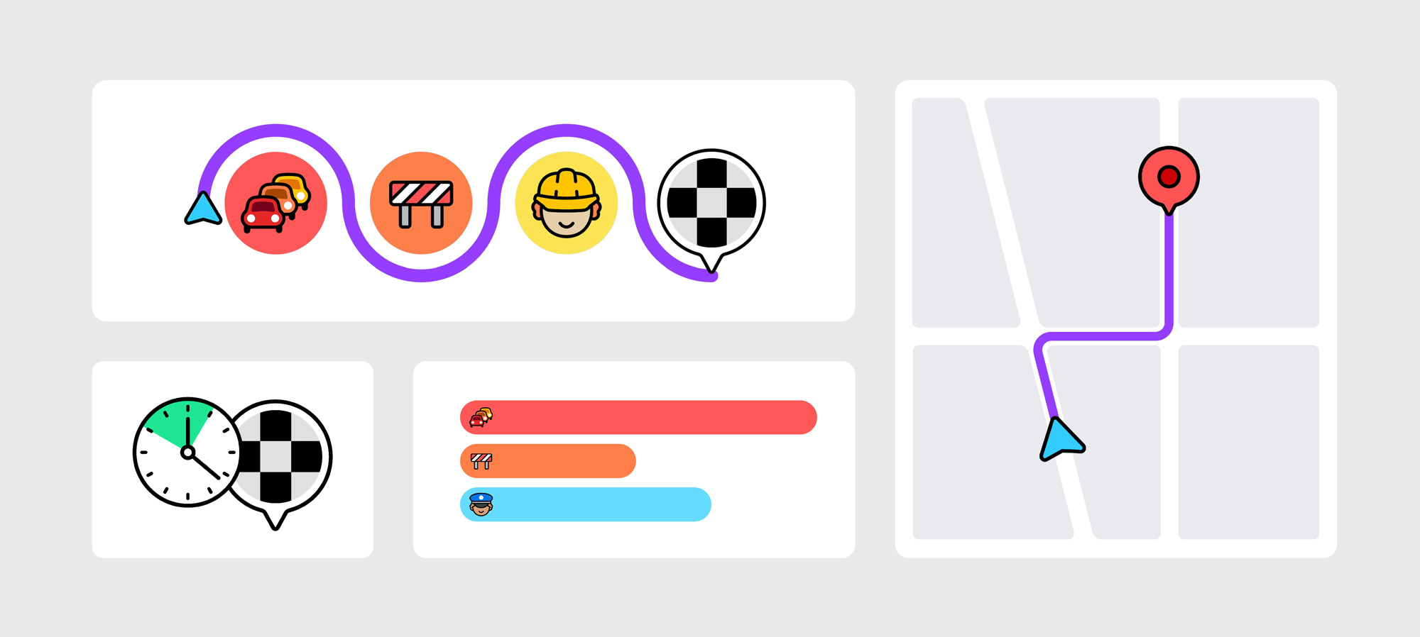 New Logo and Identity for Waze by Pentagram