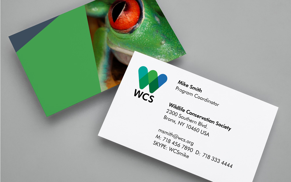 Brand New: New Logo and Identity for Wildlife Conservation 