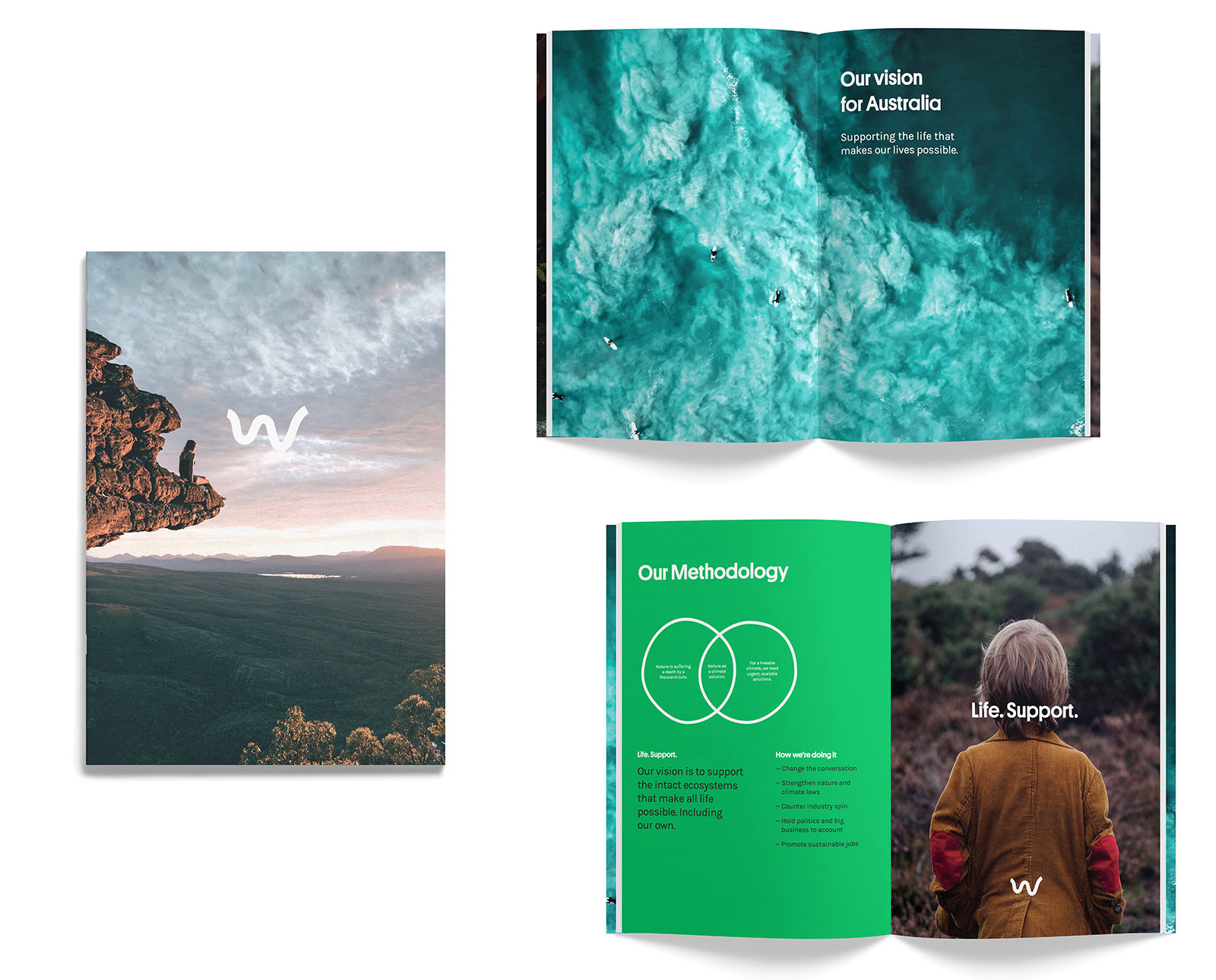 New Logo and Identity for Wilderness Society by Alter