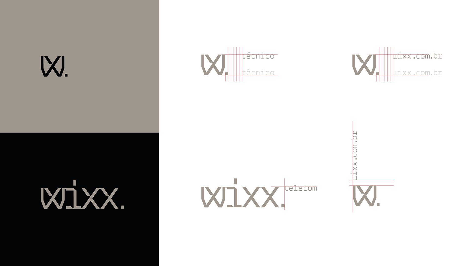 New Logo and Identity for Wixx by BR/BAUEN