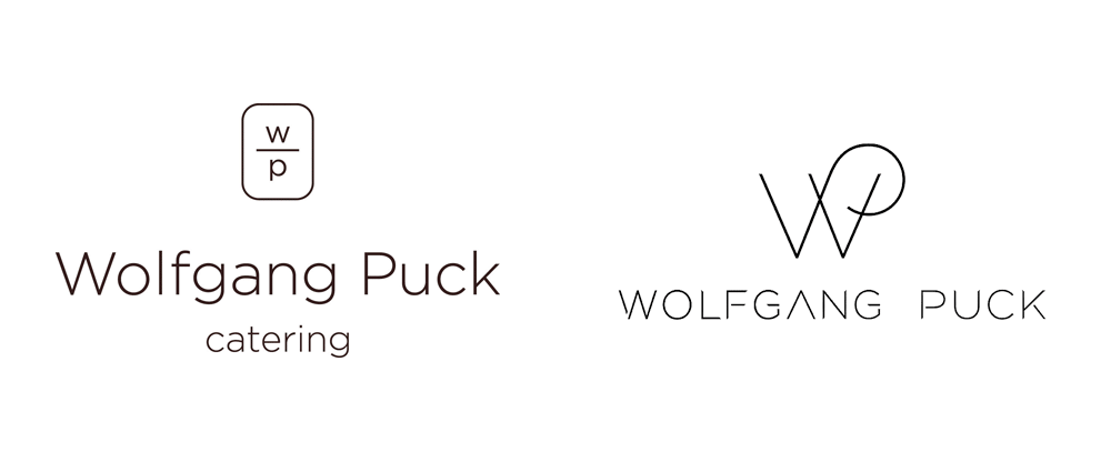 New Logo for Wolfgang Puck by Pearlfisher