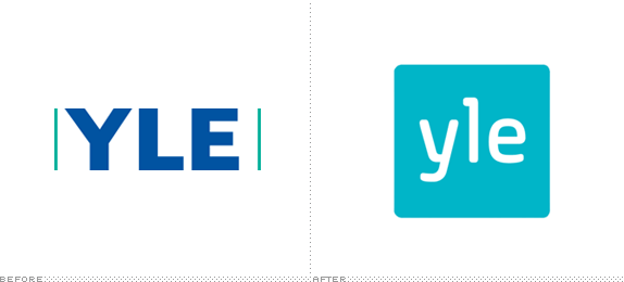 YLE Logo, Before and After