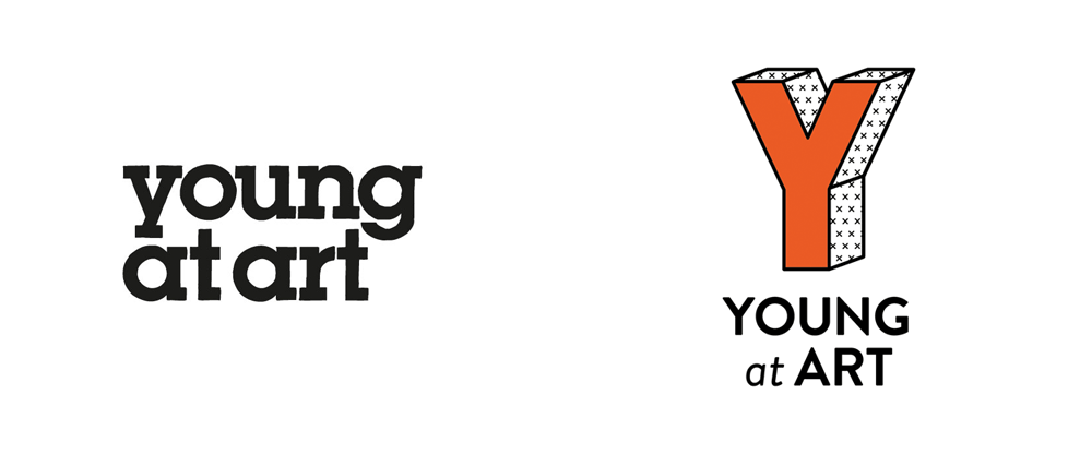 New Logo and Identity for Young at Art by Paperjam