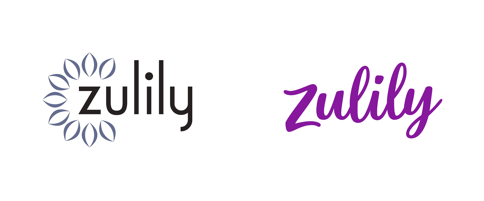 New Logo for Zulily done In-house
